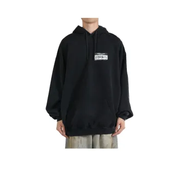 Vetements Hello My Name Is Vetements Hoodie