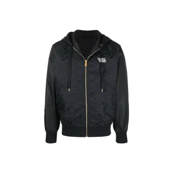 VERSACE Greca Printed Drawstring Jacket