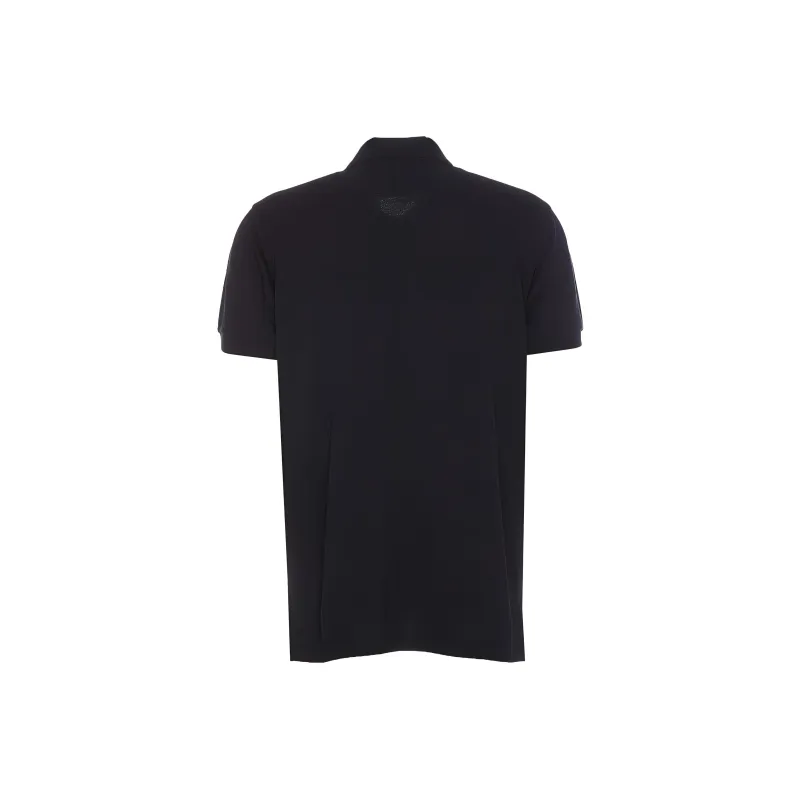 BALLY Logo Embroidered Short Sleeved Polo Shirt-1