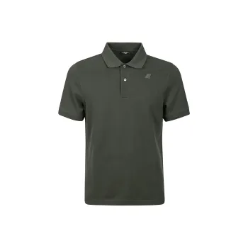 K WAY Polo Shirts Men Green