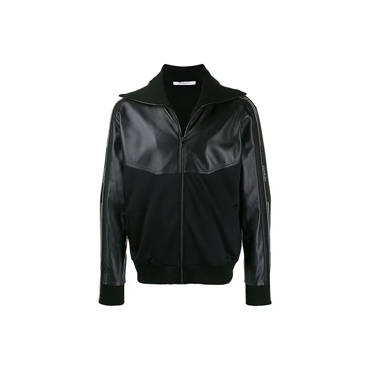 Givenchy Logo Tape Panelled Jacket-0