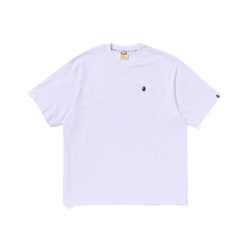 A BATHING APE Appliqué Logo T shirt-5