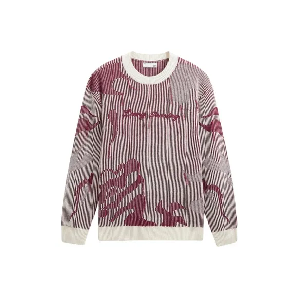 GXG New Year Sweaters Men Red-0