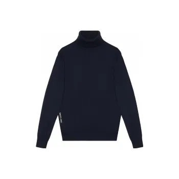 GUCCI Logo Embroidered Roll Neck Jumper