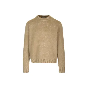 Acne Studios Round Neck Knitted Sweater