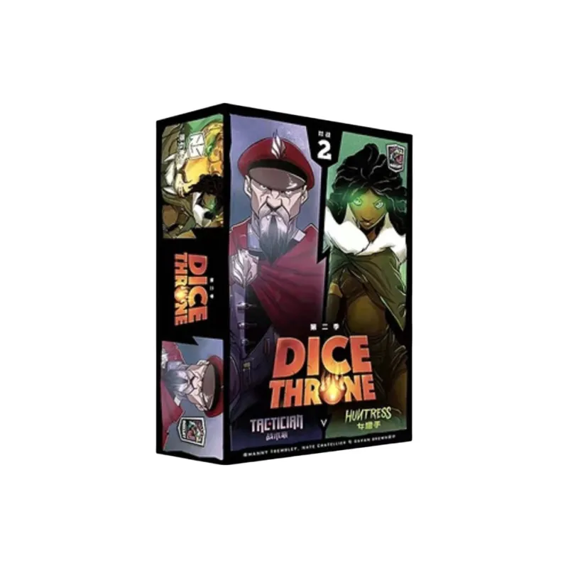Morning Sea Landy 'Throne Of Dice Card Construction First And Second Seasons Dice Throne Party Casual' Board Games-17