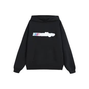 WAITINGWAVE Sweatshirt Unisex Black