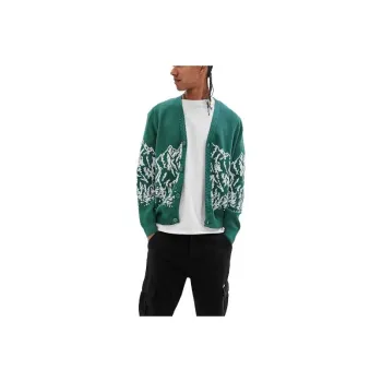 GUESS Originals Mountain Cardigan Knitwear Men's Green