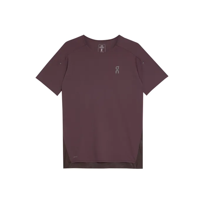 On Performance T Shirt Men's Mulberry Purple/Scarlet-0