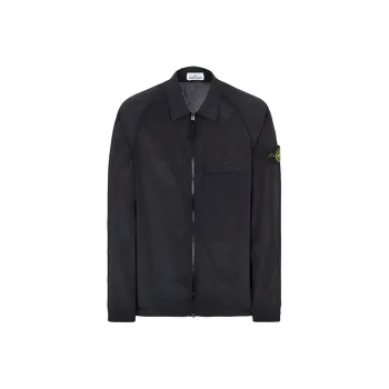 STONE ISLAND SS23 Nylon Meta Jackets Coats Men's Black