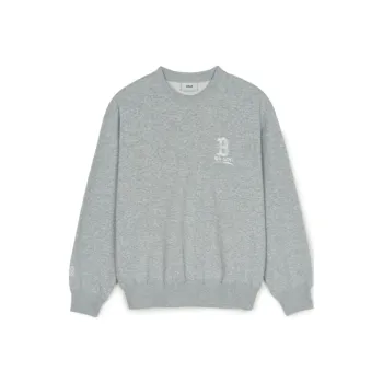 MLB Boston Red Sox RED SOX Sweatshirt Unisex Gray
