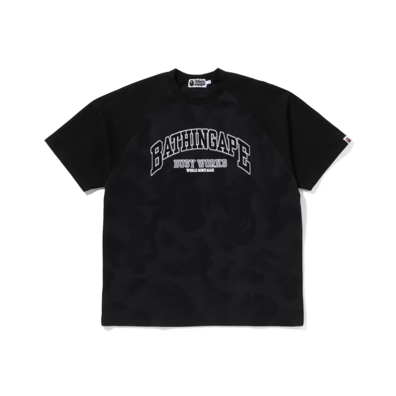 A BATHING APE Embroidered logo Cotton T shirt-0
