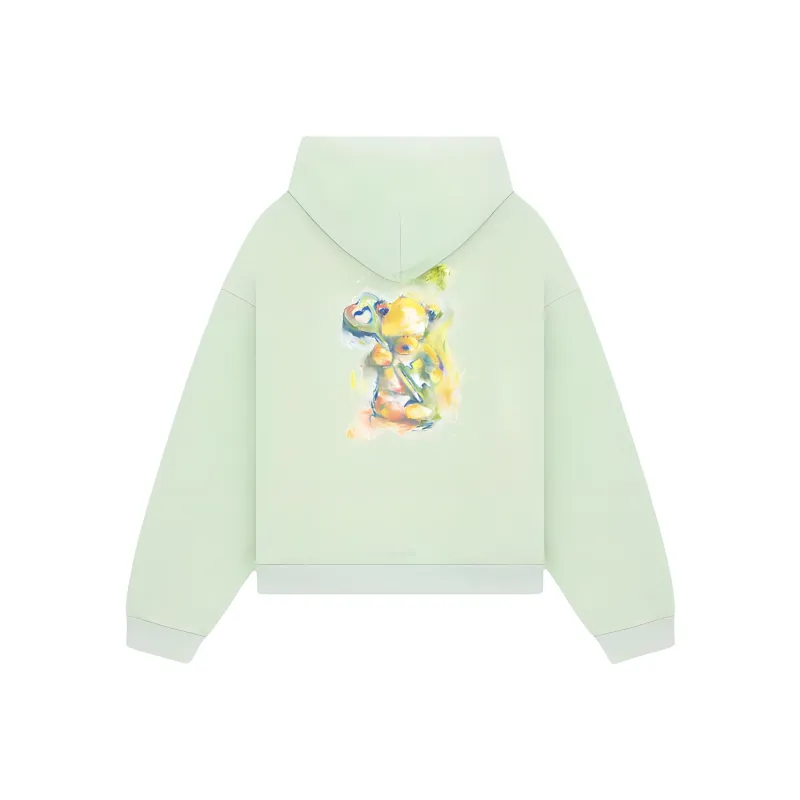 WE11DONE Teddy Bear With Key Hoodie-1