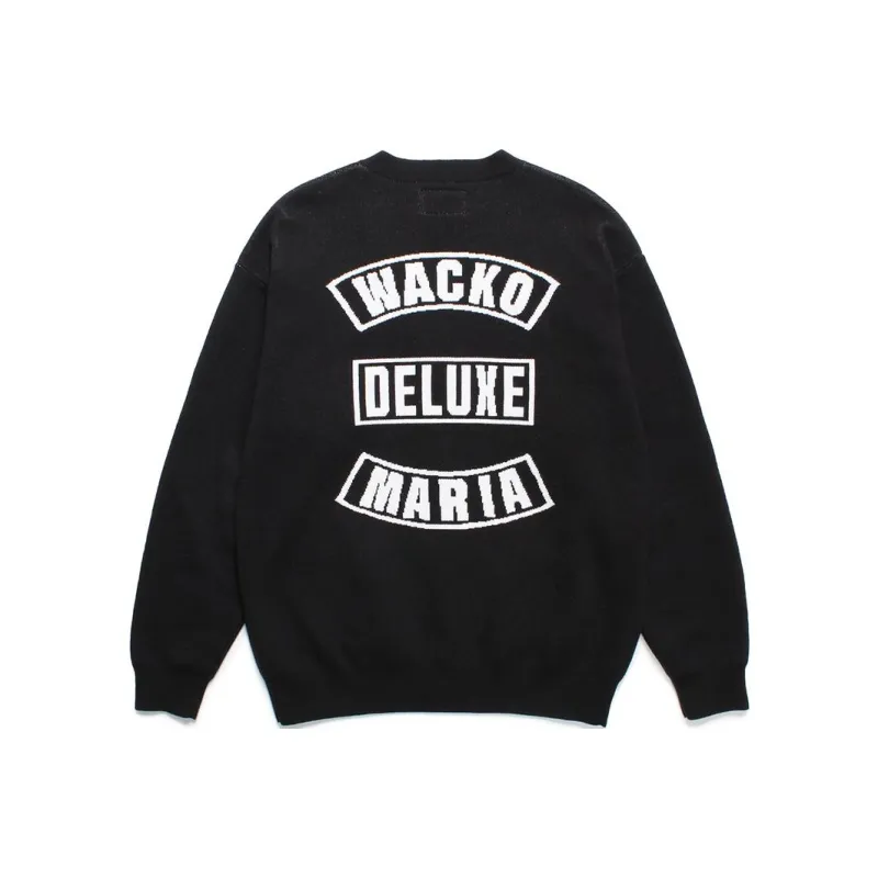 WACKO MARIA x DELUXE SS24 Knitwear Unisex Black-0