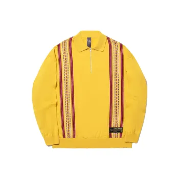 LiNing x LIXIAOLONG LIANMINGKUAN Knitwear Unisex Sienna Yellow