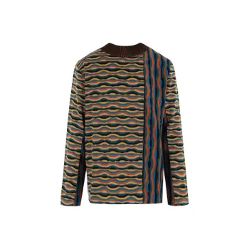 ANDERSSON BELL Zigzag Mix pattern Jumper