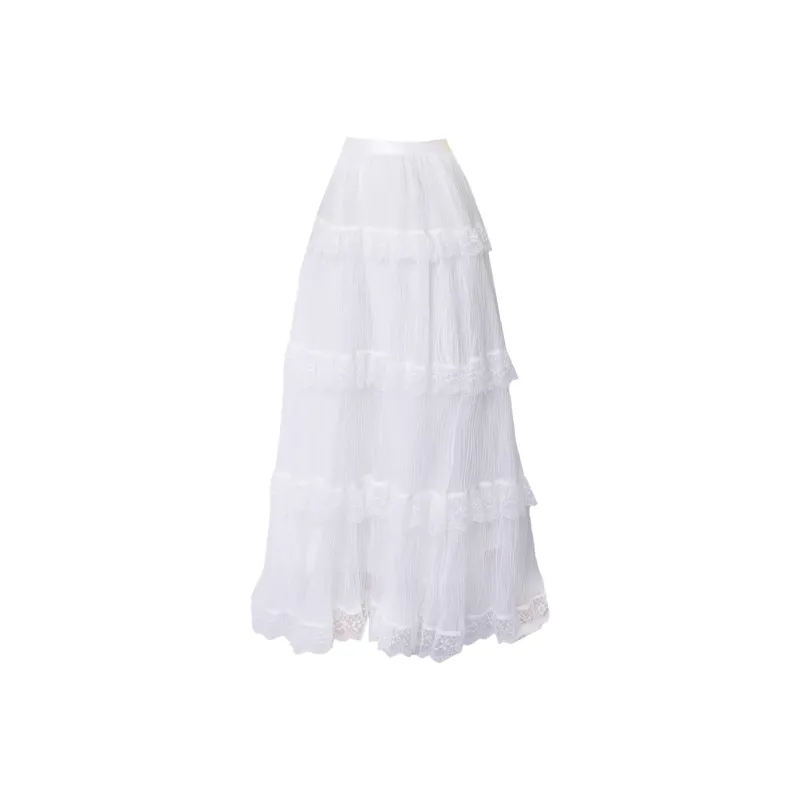 Mu Xiao Xin Casual Long Skirt Women's-0