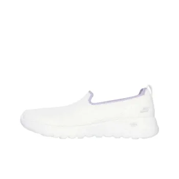 Skechers GO WALK Joy Low Top Casual Shoes Women's White Purple