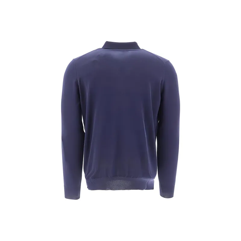 Brunello Cucinelli Polo Shirt Men's Blue-1