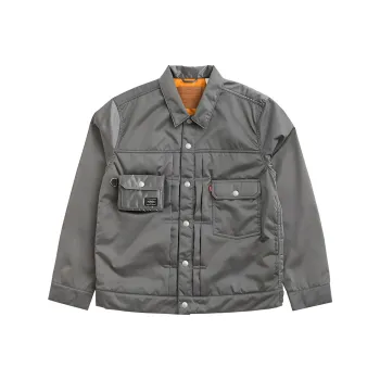 Porter X Levis Jackets Unisex Silver