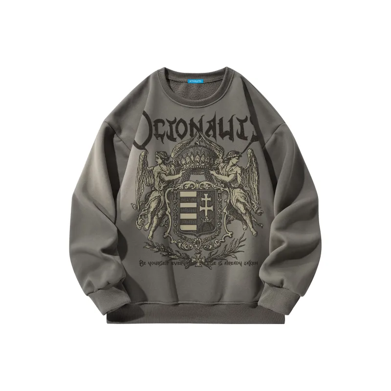 Small Columns Under The Sea Sweatshirt Unisex-8