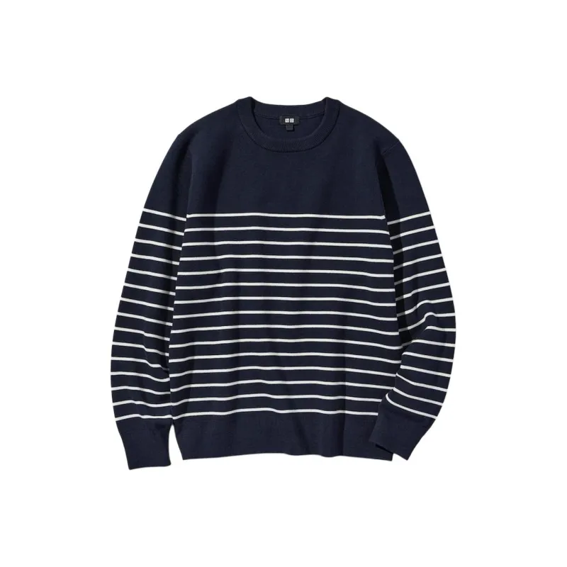 UNIQLO Knitwear Unisex Navy Blue-0