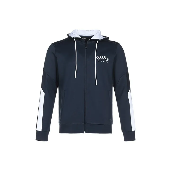 HUGO BOSS Jackets Men Marine Blue-0