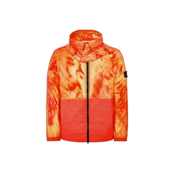 STONE ISLAND Jackets Coats Fall Men's Orange