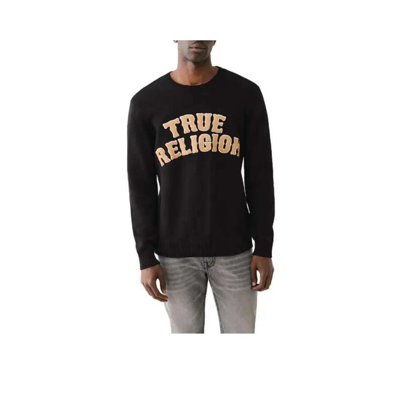 TRUE RELIGION Sweater Men's Black-0