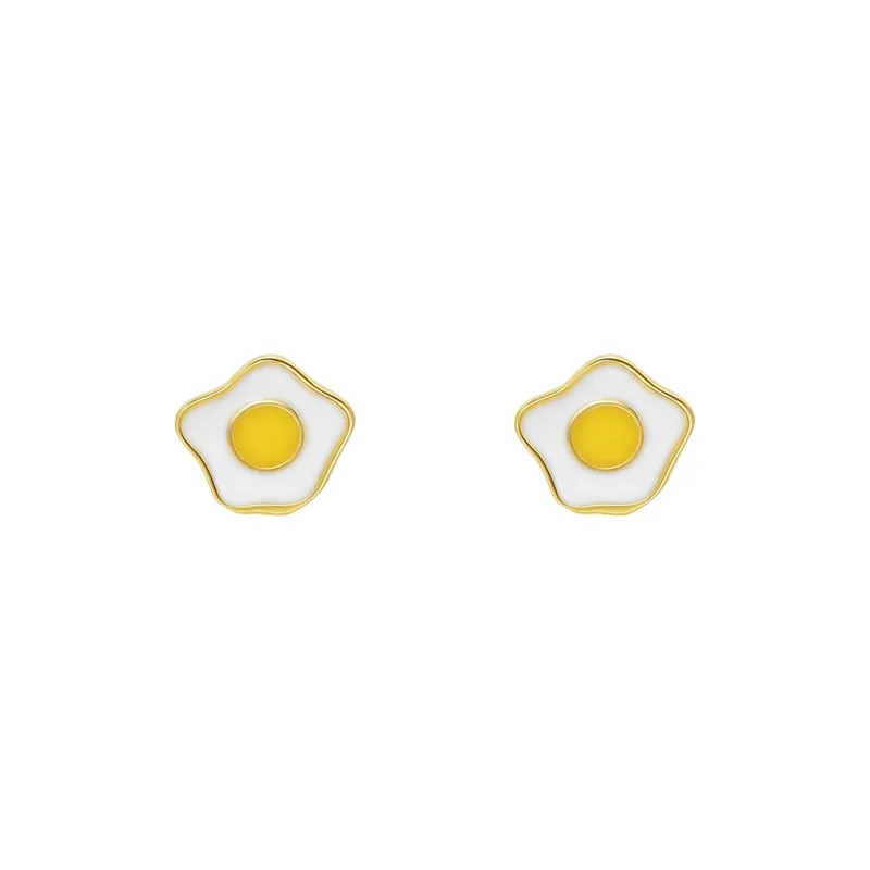KiNGZiT 999 Fine Silver Stud Earrings Women's-0