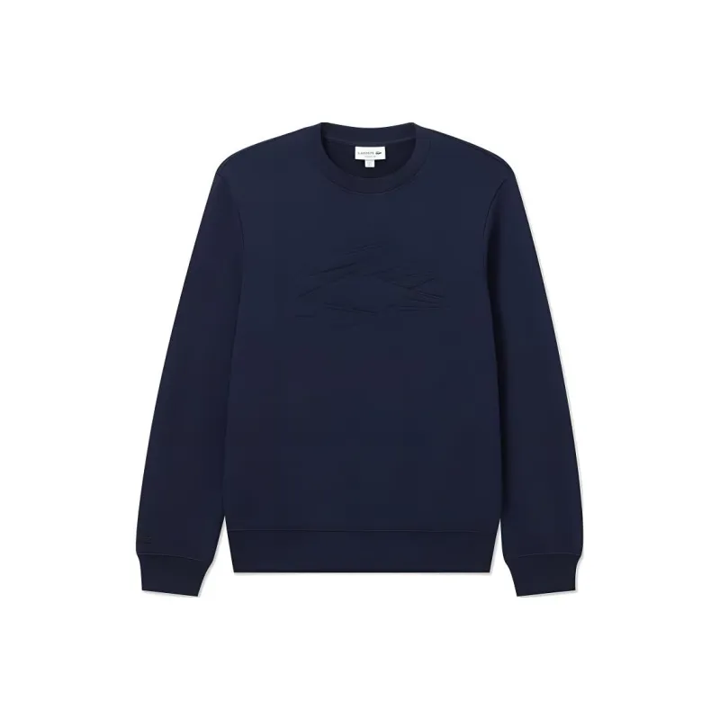 LACOSTE Crocodile embroidered Sweatshirt-0