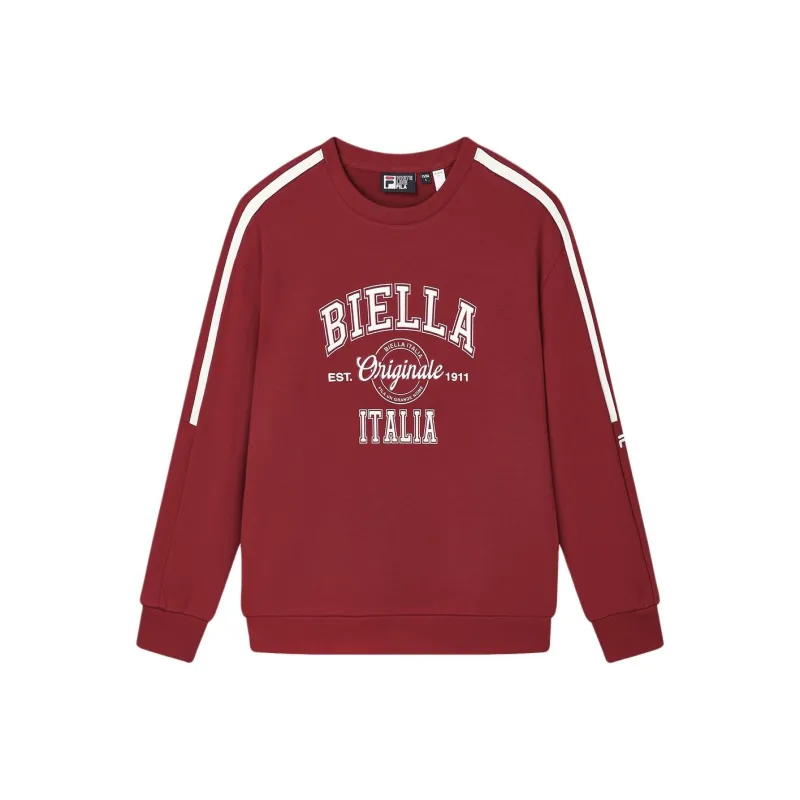 FILA ORIGINALE Sweatshirt Men's Slightly Tipsy Burgundy-0