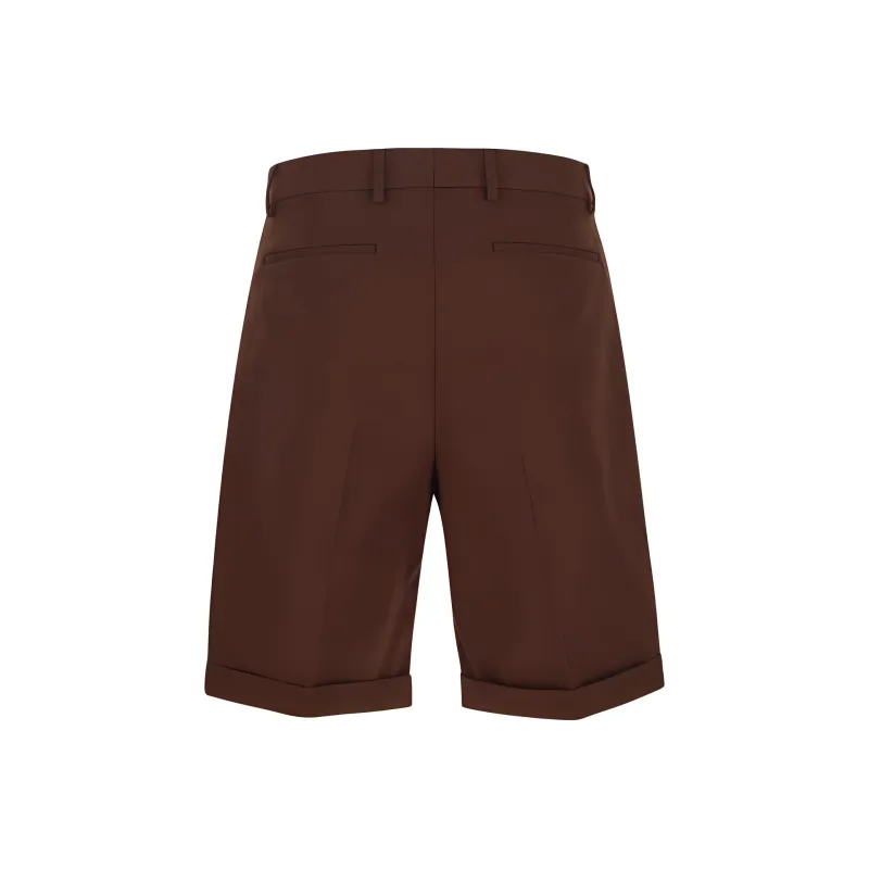 Valentino Side Stripe Tailored Shorts-1