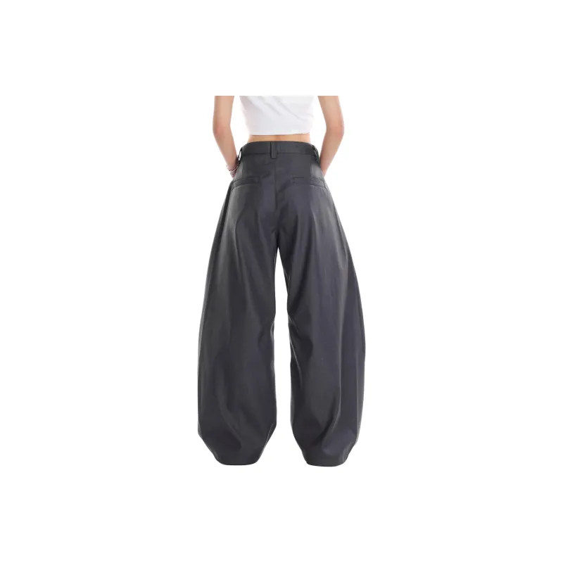 KVIV Suit Trousers Men Gray -5
