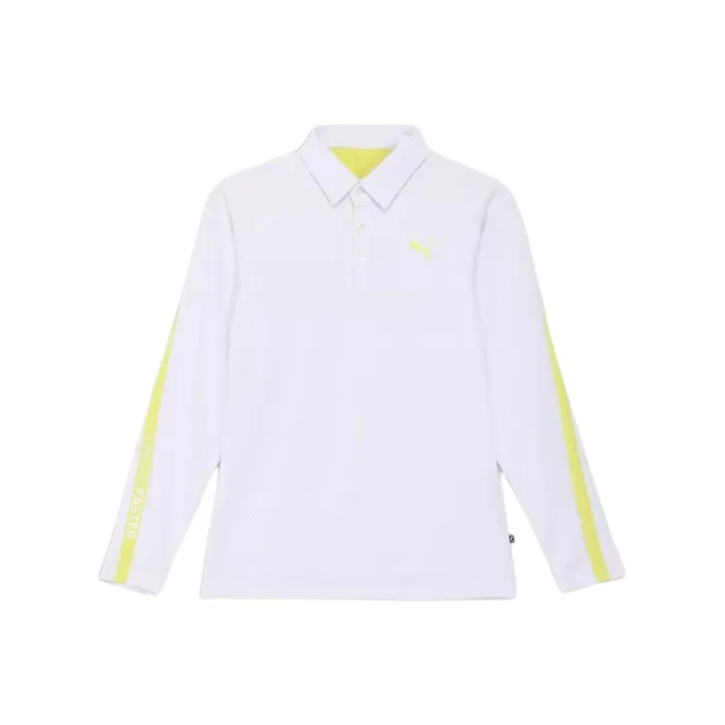 PUMA Golf PF Polo Shirt Men's White-0