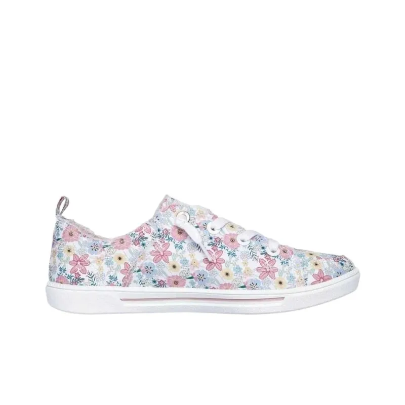 Skechers BOBS B Cute 2.0 Abrasion Resistant Low Top Canvas Shoes Women's White-1