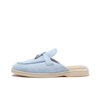 Brut Ros′e Rubber Sole Stitching Metal Abrasion Resistant Slip Resistant Closed Toe Slippers Women's