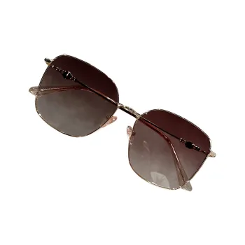 VINEY Alloy Square Sunglasses Unisex