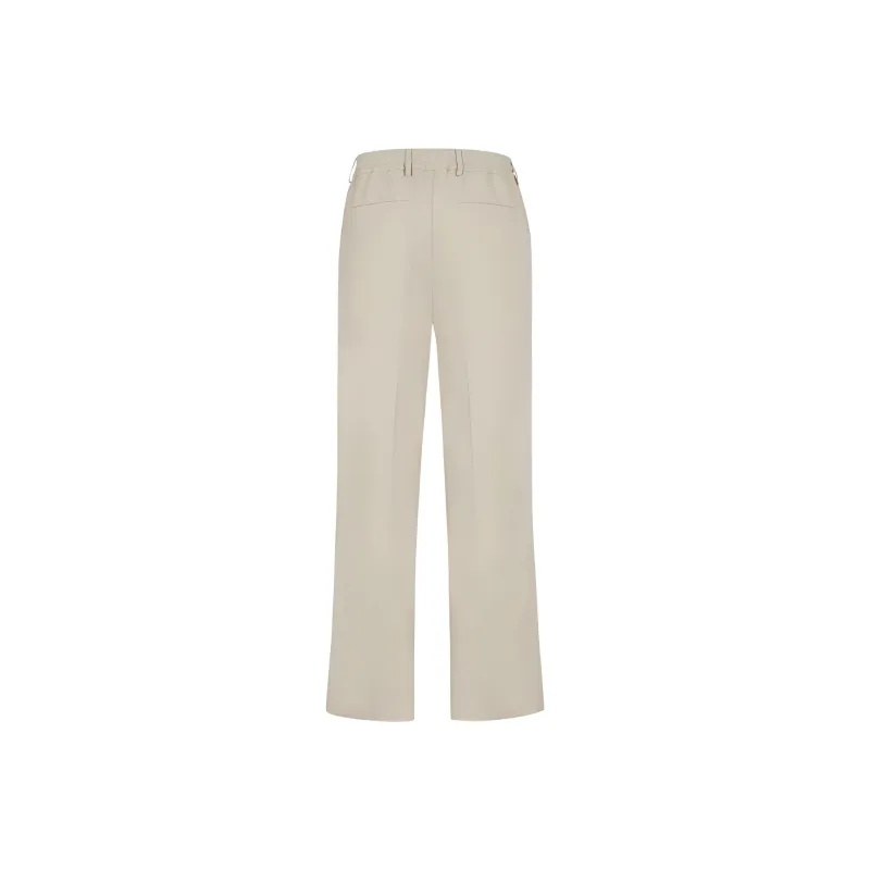 FENDI Elastic Waist Straight Leg Trousers-1