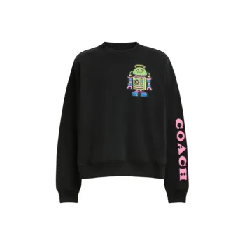 COACH FW24 Sweatshirt Men's Black