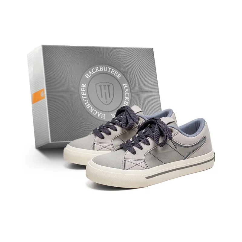 HACKBUTEER Low Top Canvas Shoes Men's-5