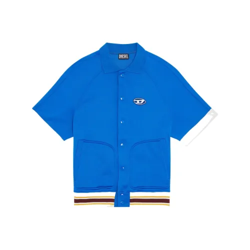 DIESEL Jackets Men Blue