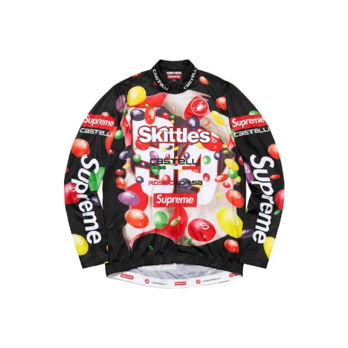 Supreme X Skittles X Castelli Long Sleeve Cycling Jersey