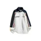 Navy Blue & White Heather Gray