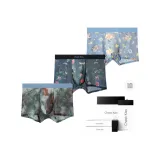 3 Pack[Birds Singing and Flowers Fragrant+Peony Crane+Red Plum Crane]