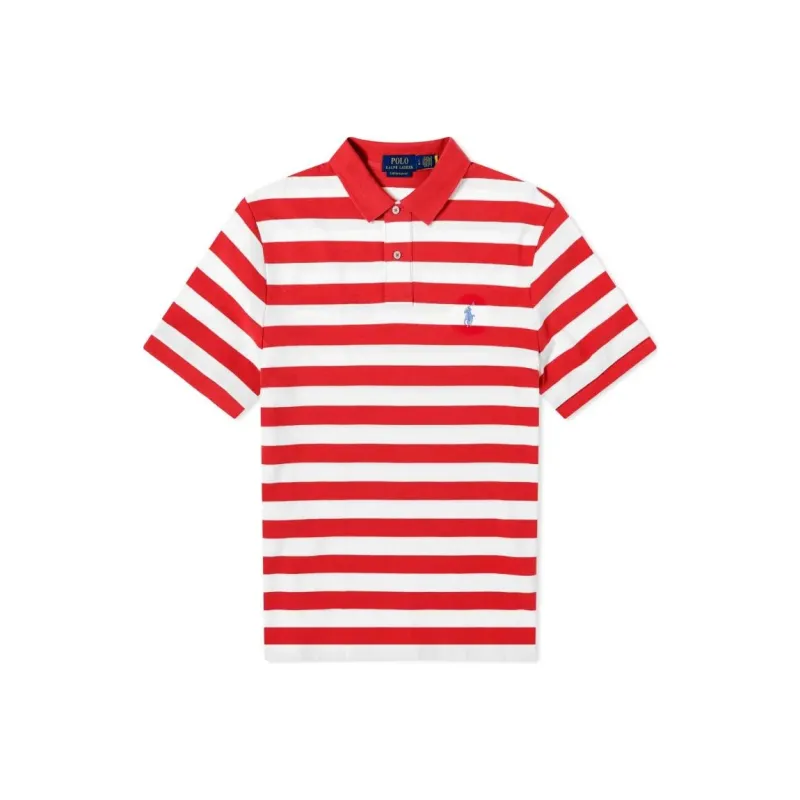Polo Ralph Lauren Polo Shirt Men's Red White-0