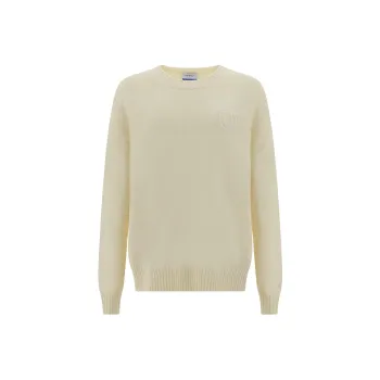 OFF WHITE Crewneck Knitted Jumper