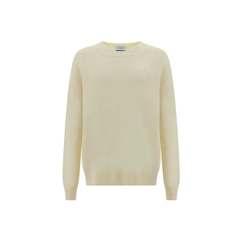OFF WHITE Crewneck Knitted Jumper-0