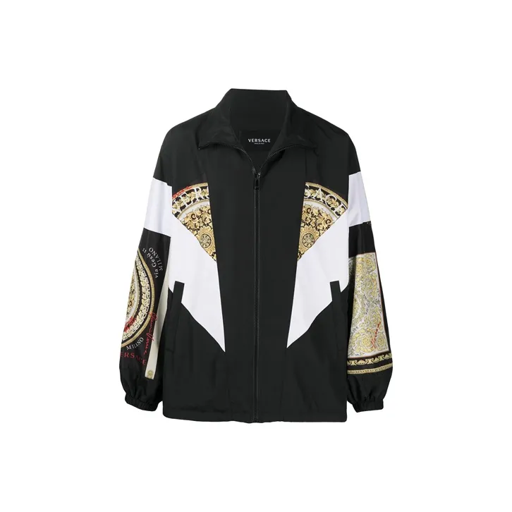 VERSACE Barocco Mosaic Motif Jacket-0