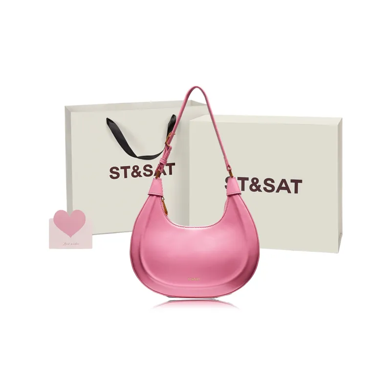 ST&SAT Composite Material With Synthetic Leather Shoulder Bag, Crossbody Bag, Shoulder Bag Regular Women's Multicolor-6